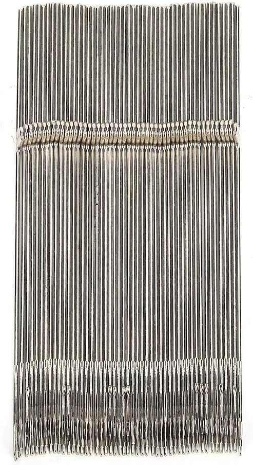 Knitting Machine Needles, 50-Piece Reed Replacement Set for KR260 SK151, DIY Crafts