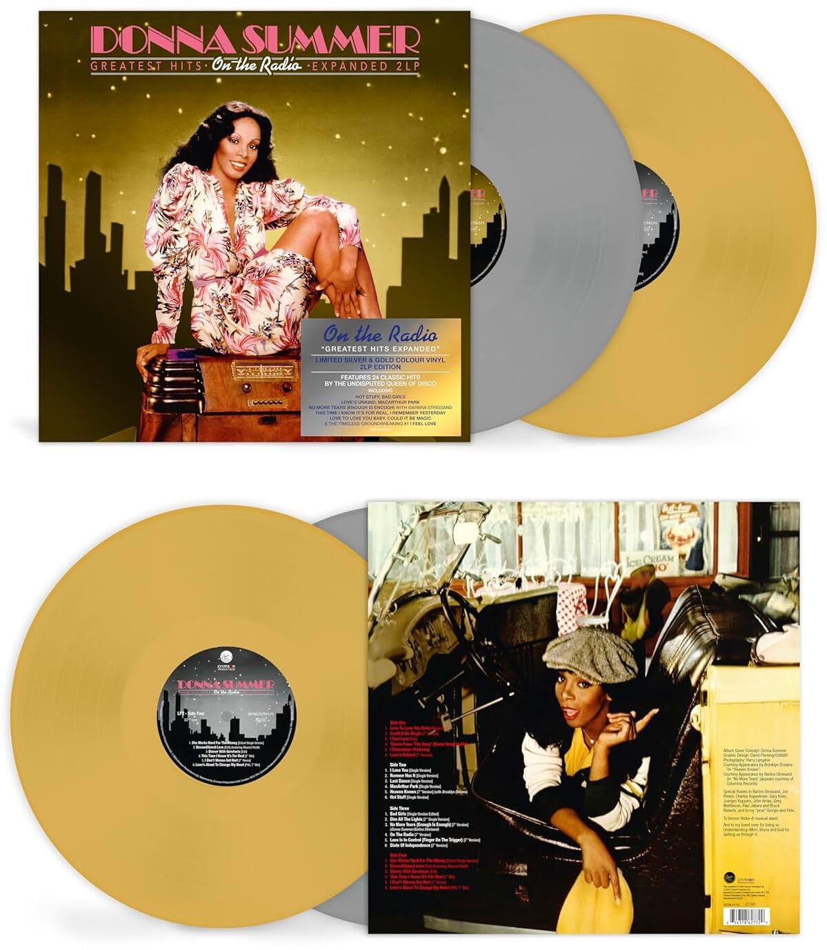 Donna Summer: On The Radio - Greatest Hits Expanded Coloured 2LP