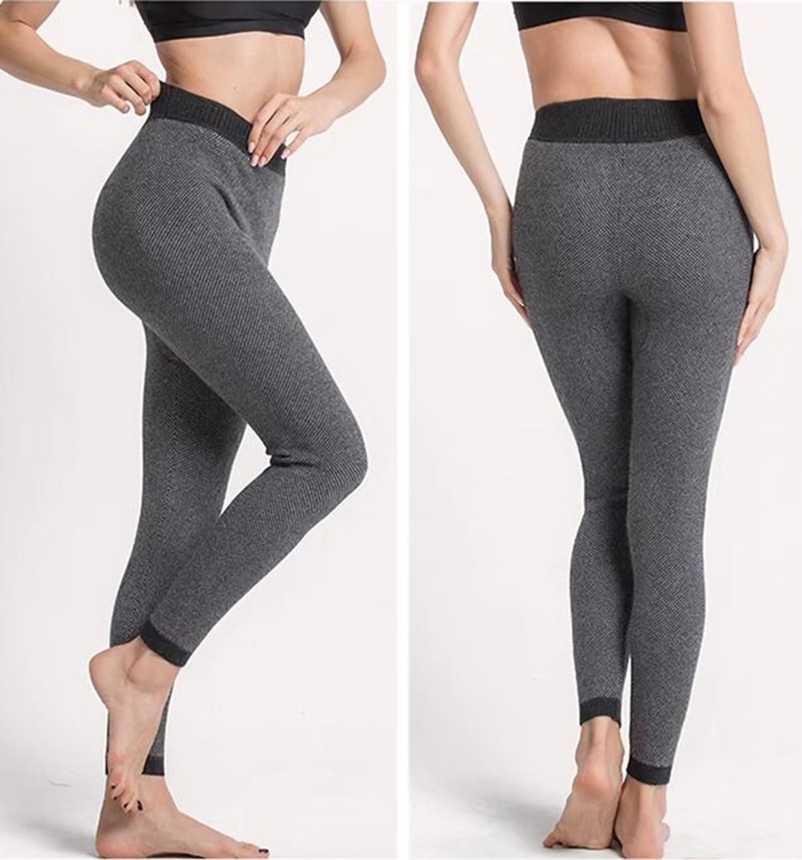 Herren Thermounterwäsche Unterhose Winter Base Layer Hose Thermo Leggings Damen,98.5% Kaschmir