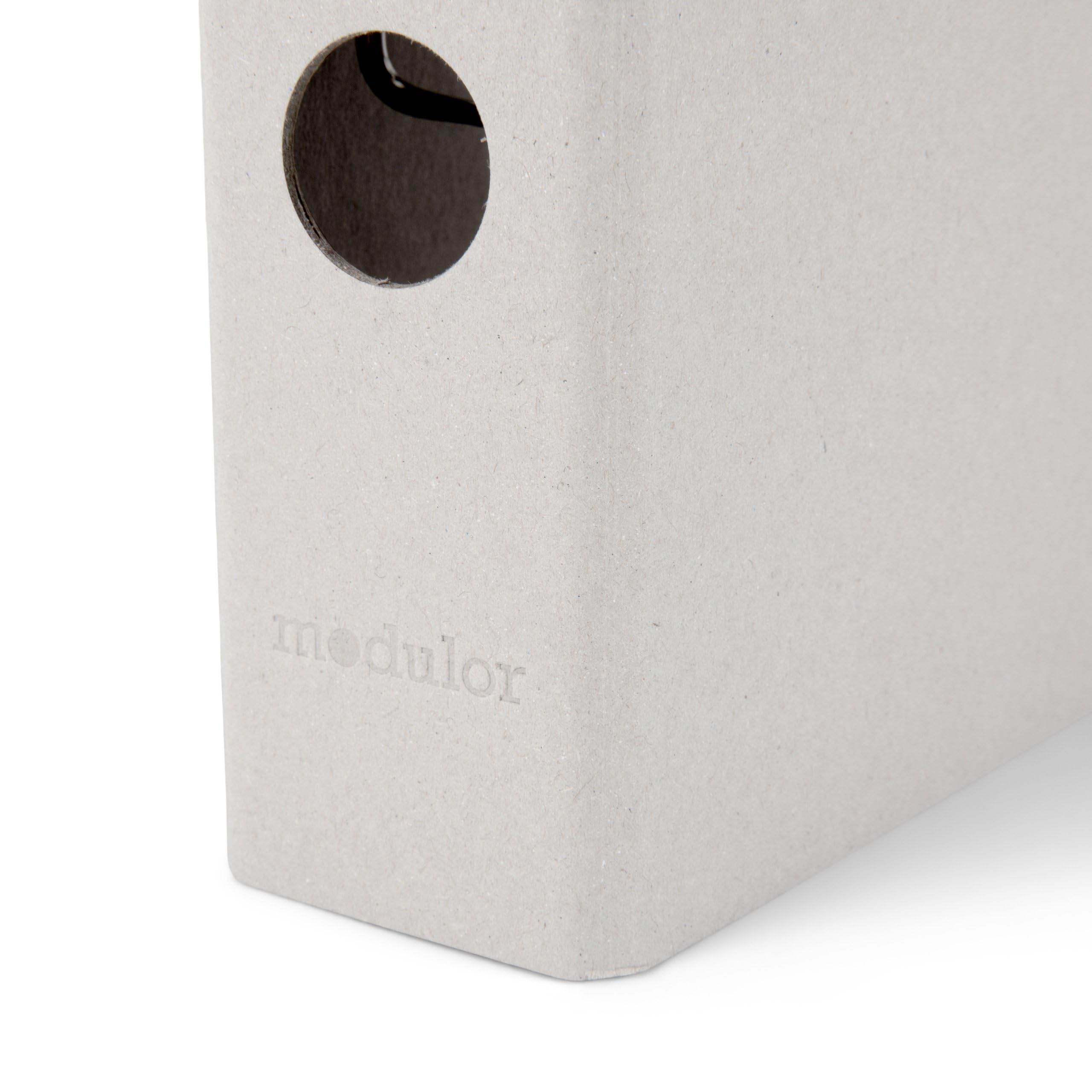 Ordner DIN A4 - mit 50 mm Rückenbreite, 10er-Set, Grau | Ordner aus unkaschierter Buchbinderpappe, FSC/PEFC-zertifiziert; mit Hebelmechanik und Tippklemmer