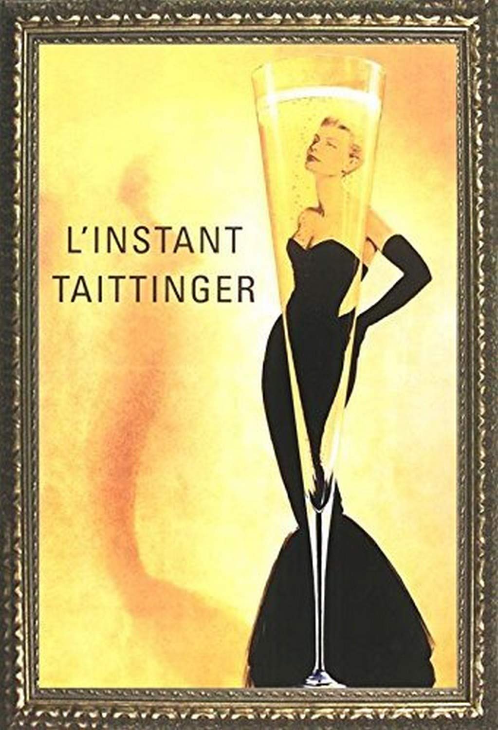 Amazon.com: Framed L'Instant Taittinger (Grace Kelly