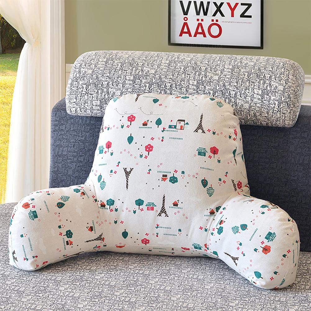 Coussin de ceinture en lin et coton de qualité supérieure oreiller de lecture style anime