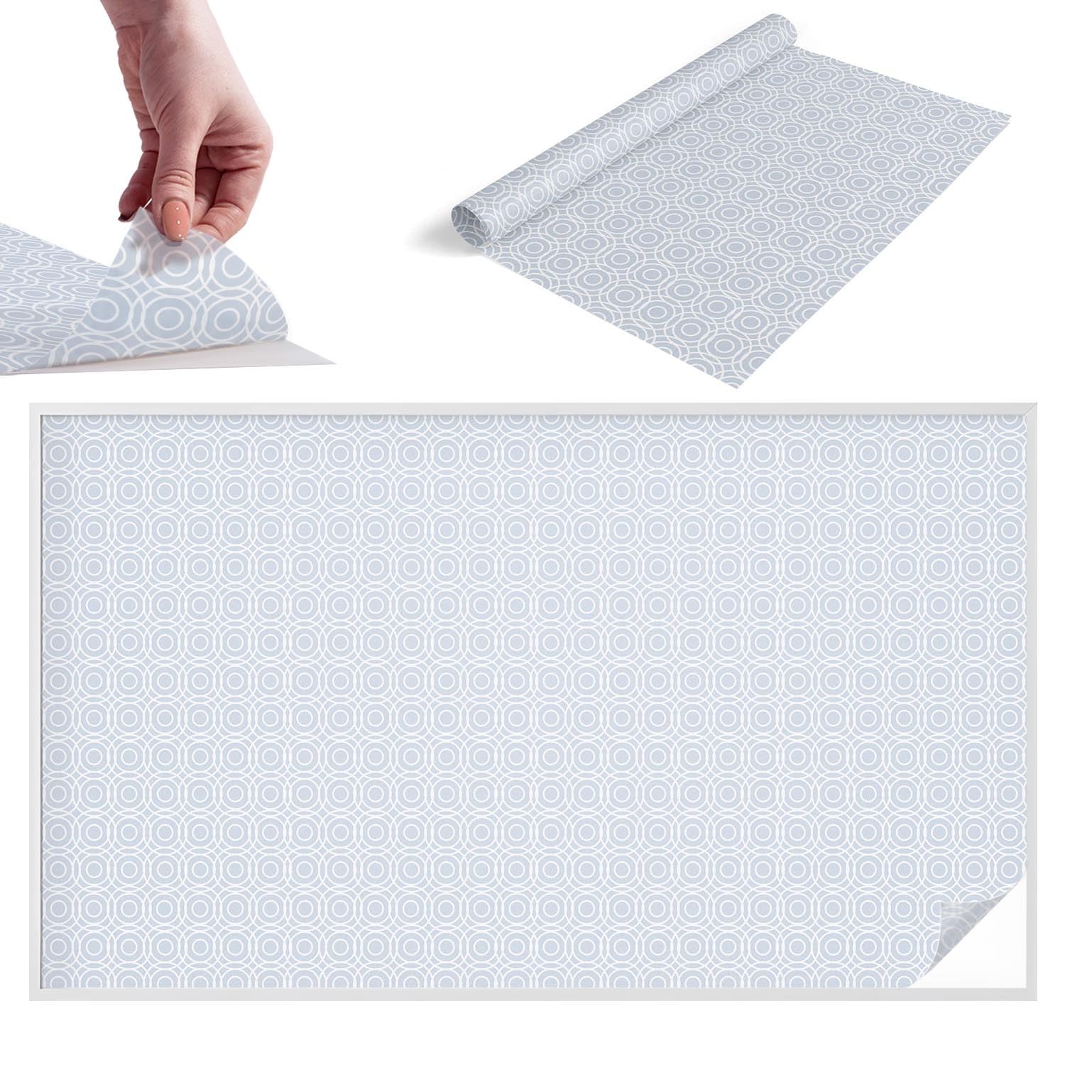 Film anti-regard pour vitre protection UV et vitrail géométrique adhésif