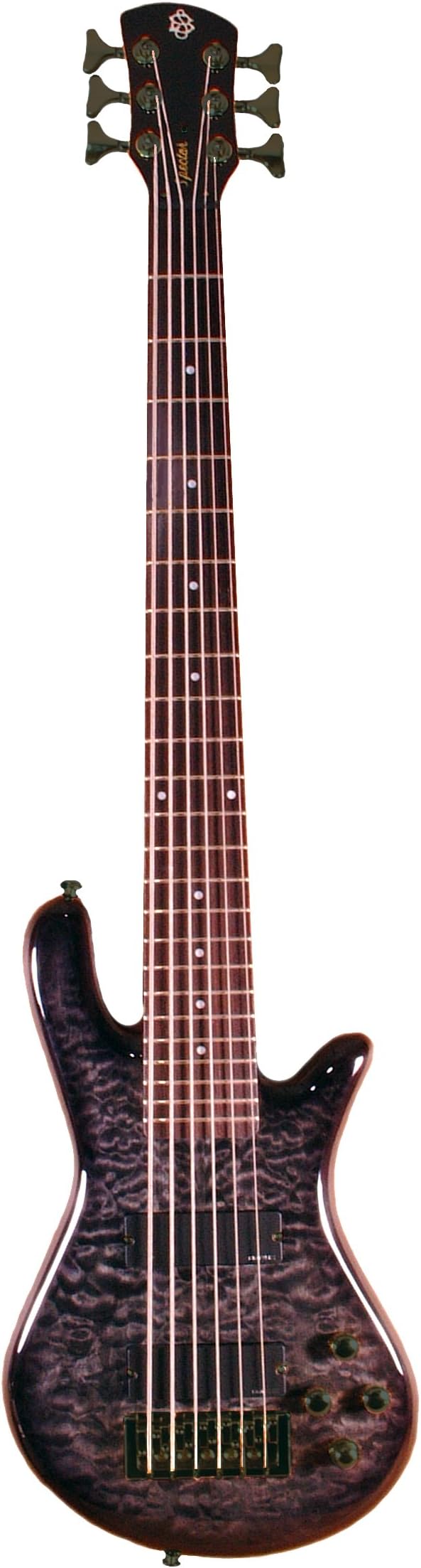 Legend 6 Classic Bass Guitar (6 String, Slate Grey)