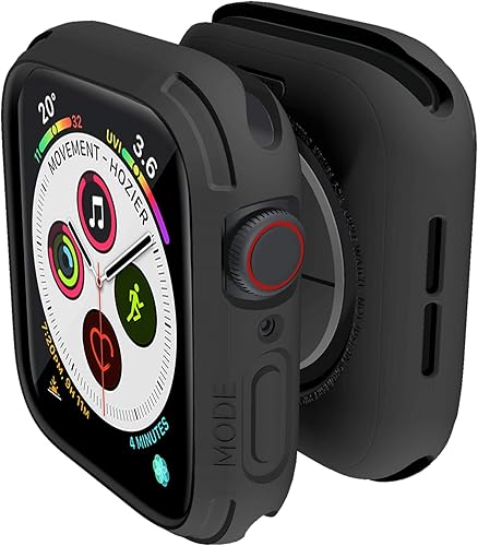 Miniatura 77 de elkson Compatible con Apple Watch 46mm Carcasa Bumper, Quattro Series Carcasa Resistente para Apple Watch y iWatch Series 11 10, Funda Protectora
