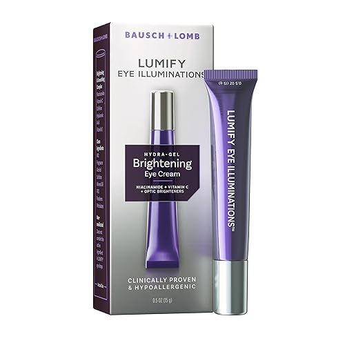LUMIFY Eye Illuminations Hydra-Gel Brightening Eye Cream, Vitamin C, Caffeine,
