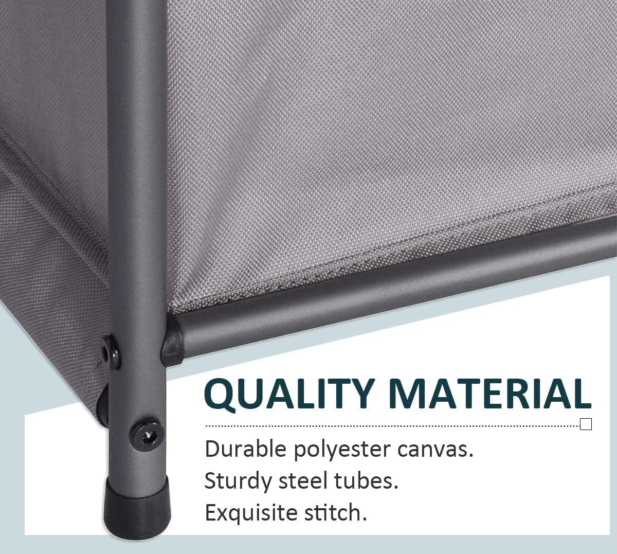 STORAGE MANIAC Stackable Shoe Cubby Organizer, Free Standing Shoe Cube Rack for Entryway, Bedroom, Apartment, Closet, 20-Cube Gray : Home & Kitchen