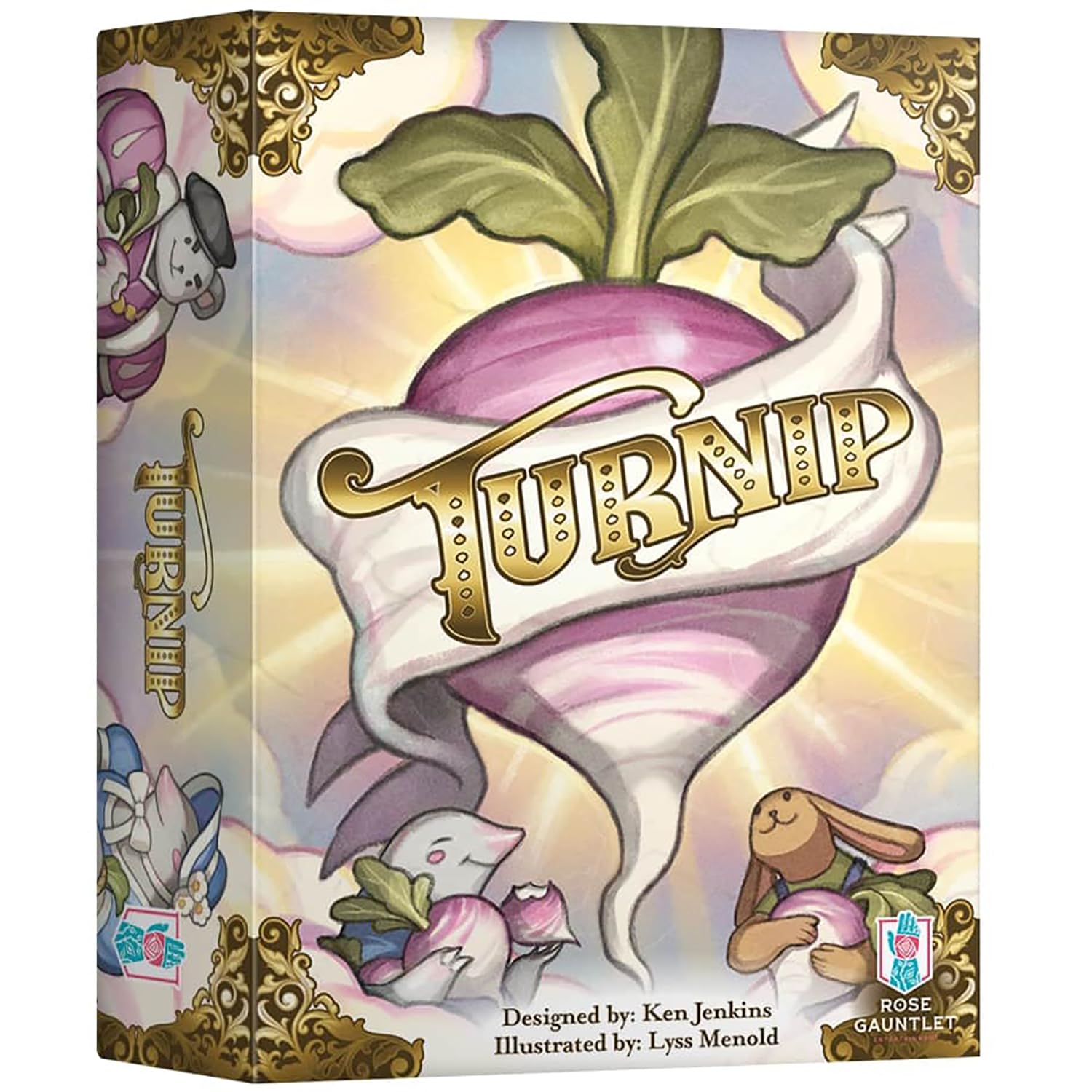 Rose Gauntlet Entertainment: Turnip - Bluffing Strategy Gardening Card Game, Competitive Family Board Game, Ages 10+, 3-5 Players, 15 Minutes
