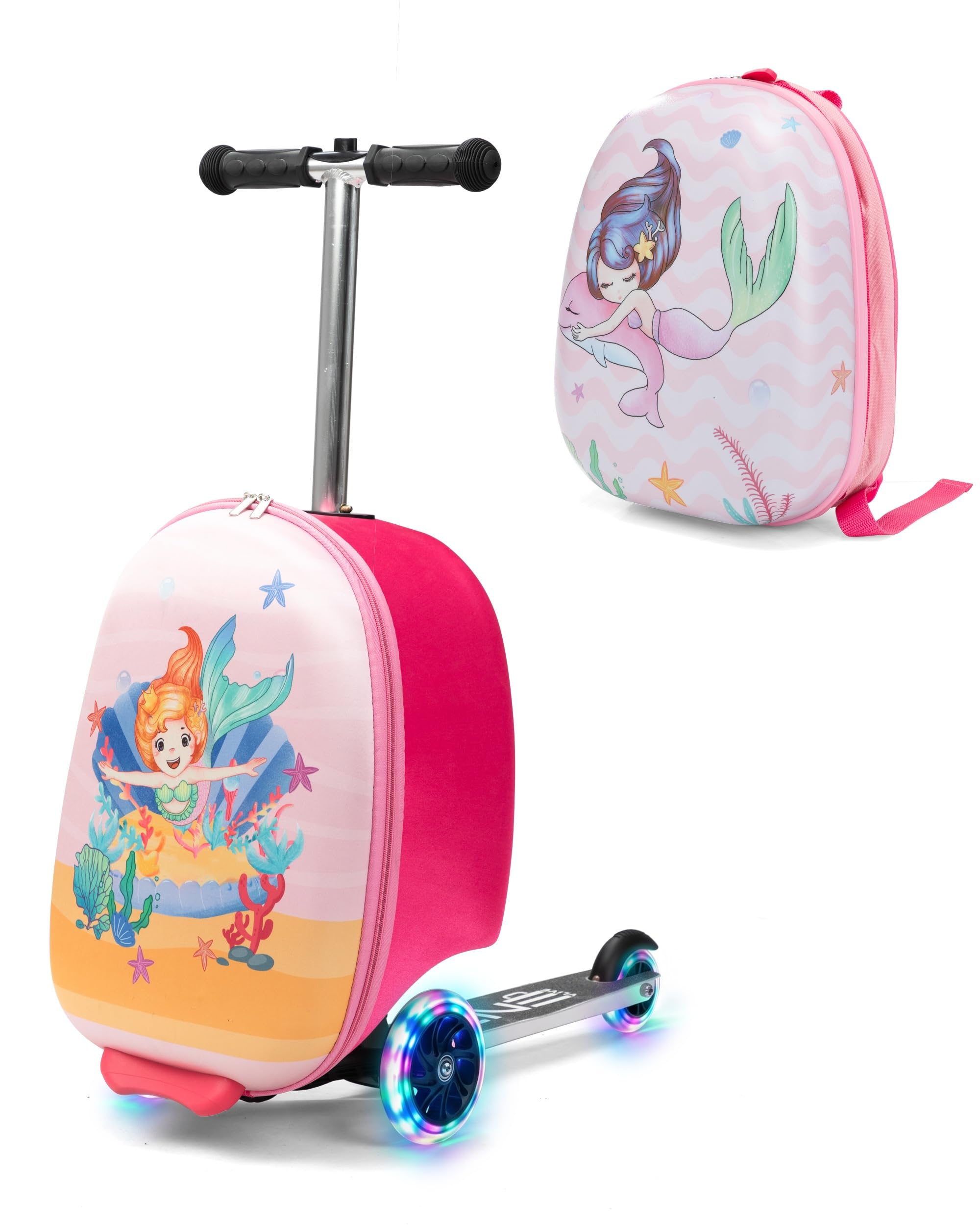 VLIVE 2-in-1 Scooter Suitcase