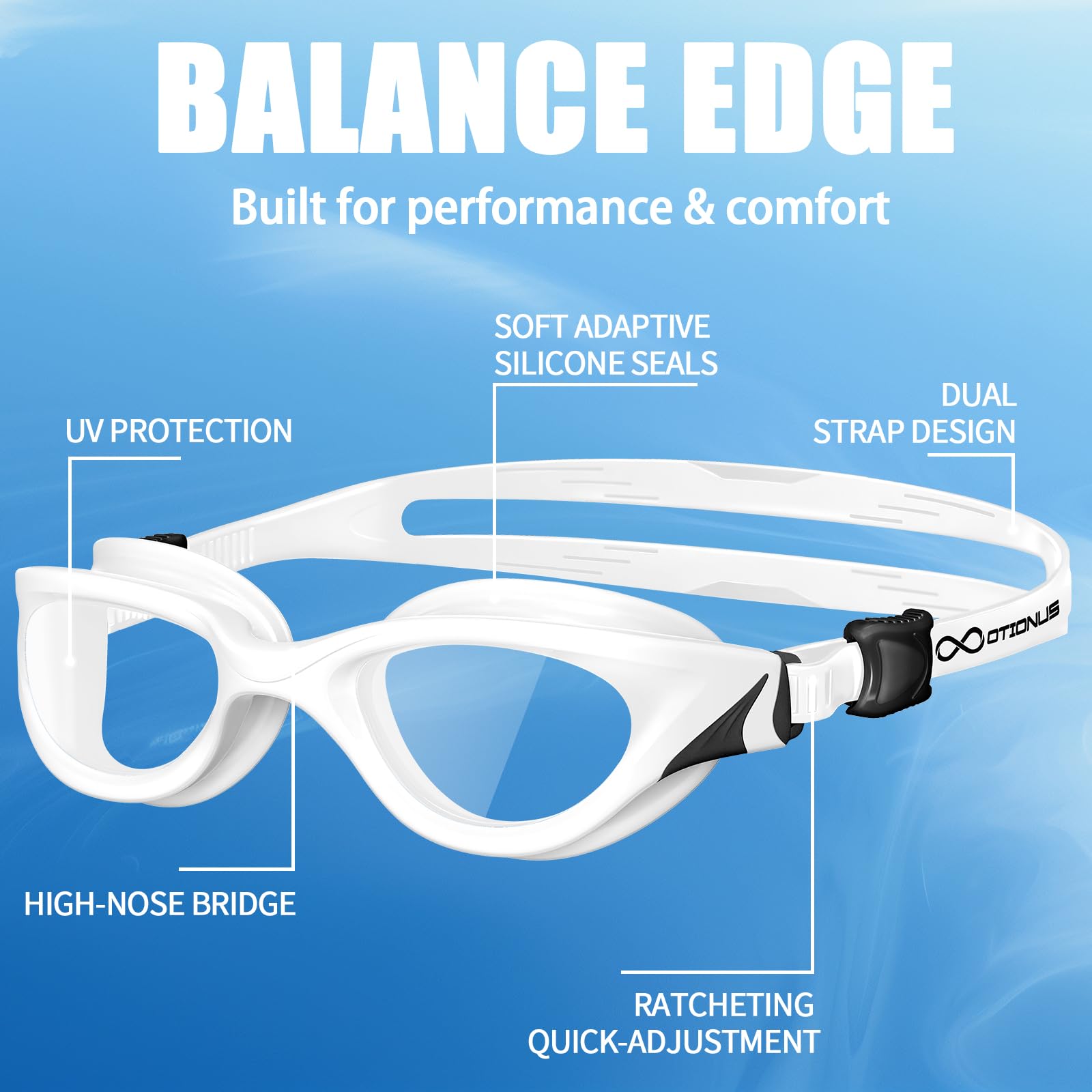 Gafas de natación para adultos 0052