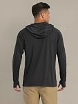 MAGCOMSEN Rash Guard Hoodie UPF 50+ Sun Protection Uv T Shirts manches longues Athletic Quick Dry Shirt pour homme