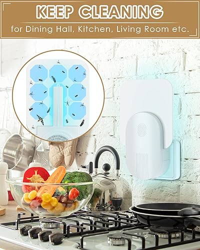 Miniatura 5 de Paquete de 24 recambios de tarjetas de pegamento para un hogar más seguro, compatibles con SH502, SH503, 23005-06 y DT3005W, DT3005W-DS3 Dot Plug-in