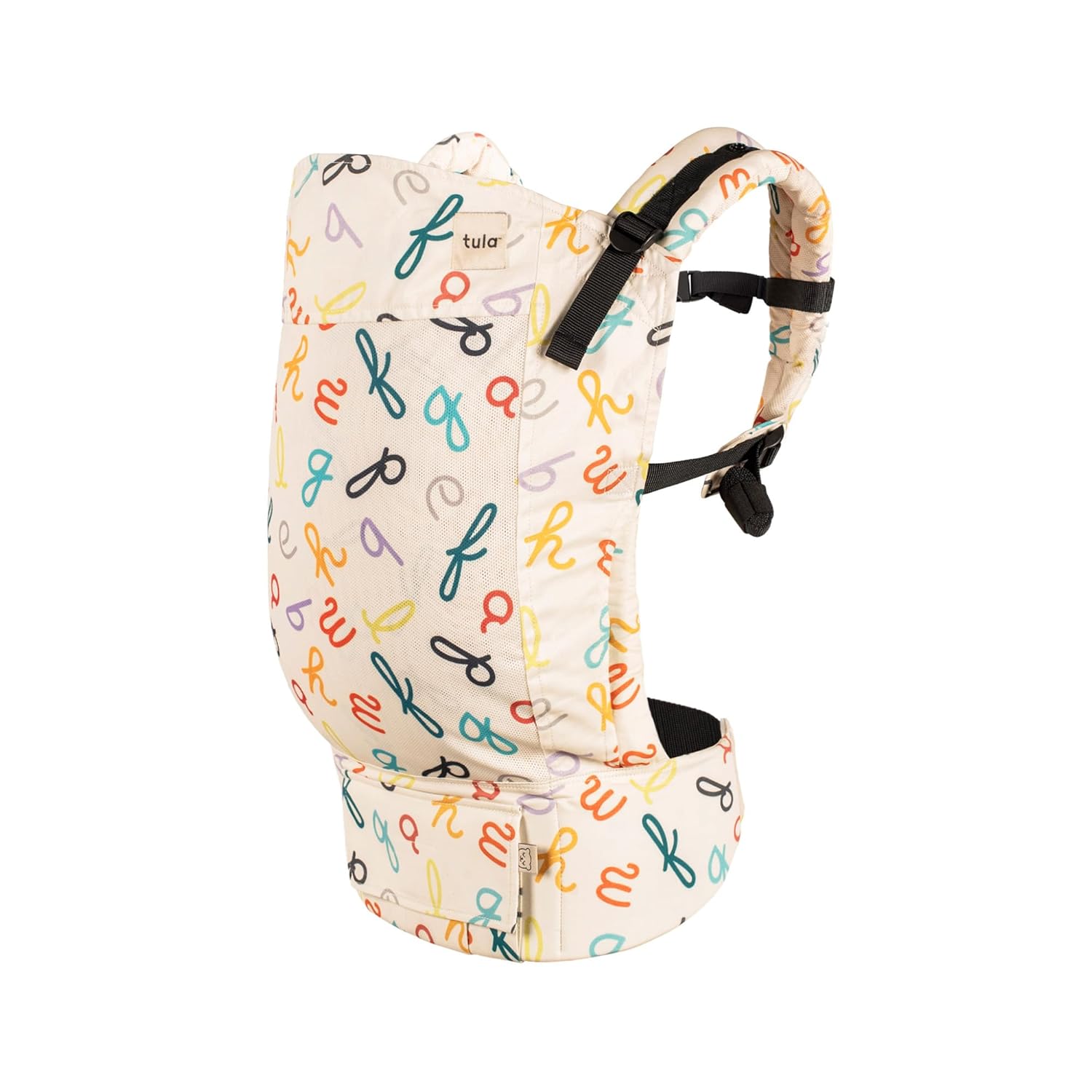 Baby Tula Explore Mesh Baby Carrier 7 – 45 lb, Adjustable Newborn to Toddler Carrier, Multiple Ergonomic Positions Front and Back, Breathable and Cool – Toddler + Mesh, ABC