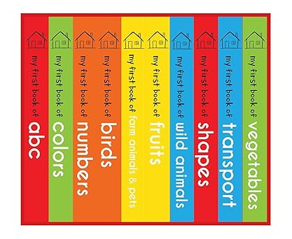 My First Library: Boxset for Kids Pack-1 Early Learning