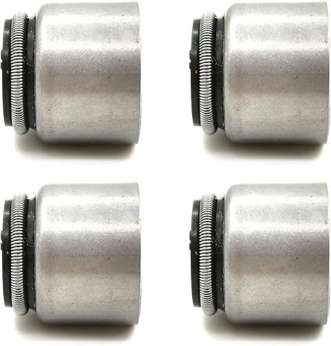 Miniatura 2 de 690968 Sello de válvula de admisión compatible con Briggs & Stratton 690968 499236 494435 690235 sello de válvula (paquete de 4)