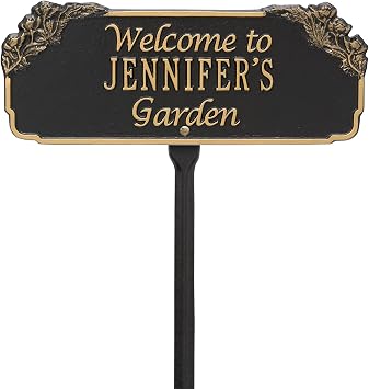 Whitehall Products Garden Welcome Lawn Plaque
