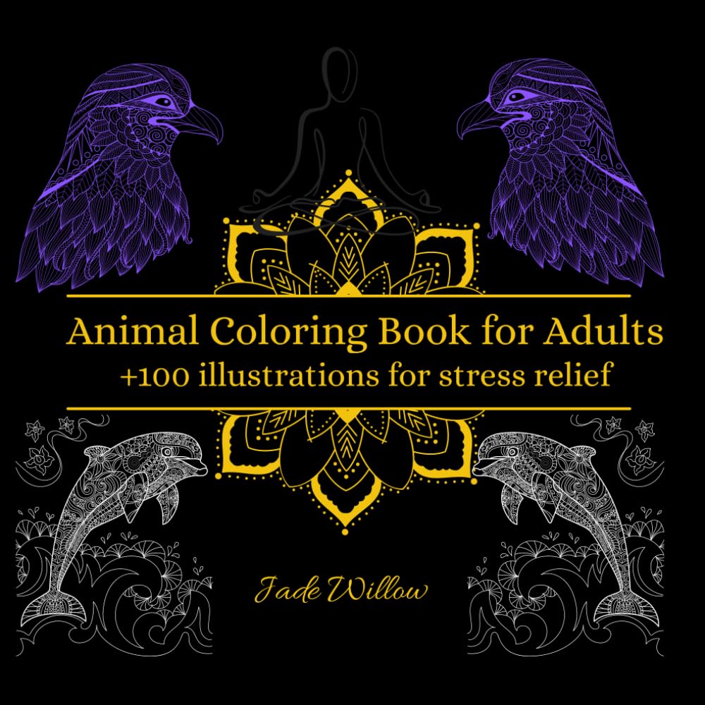 Infinite Calm Mandala Escape Collection: Relaxing Animal Mandalas for Stress Relief, Focus and Creative Mindfulness: A Massive Colection of Unique ... and Spark Creativity - Say Goodbye to Anxiety