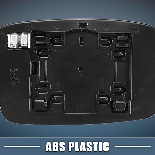 Miniatura 6 de Espejo calefactable 68101147AA con placa de respaldo izquierdo del lado del conductor, espejo exterior del coche para Chrysler 200 2011-2016 para