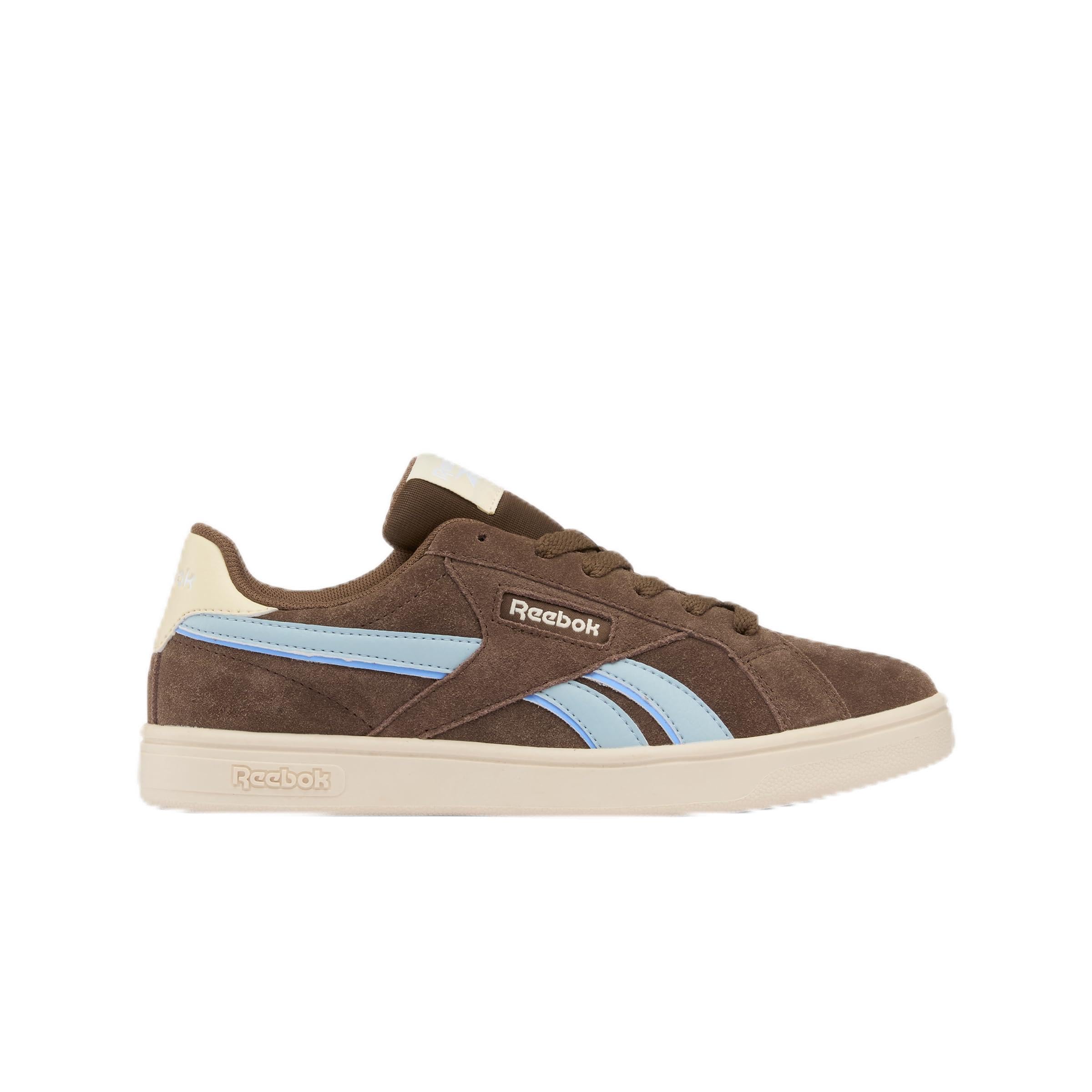 Reebok Women's Court Retro Trainers, Simplebrown/AgedbeIGE/Iceblue, 35 EU