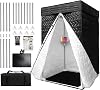 Portable Vocal Booth, 79"x33"x33" Foldable Recording Booth for Home Studio, Sound Isolation & Travel - Easy to Assemble with Travel Bag for Podcasts, Voiceovers, Singing (33x33x79inch)