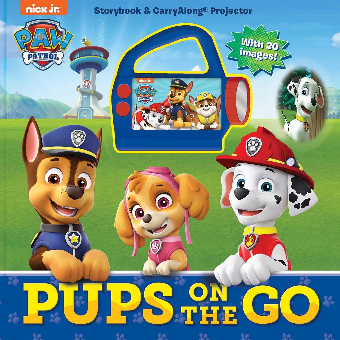 Nickelodeon PAW Patrol: Pups on the Go CarryAlong Projector