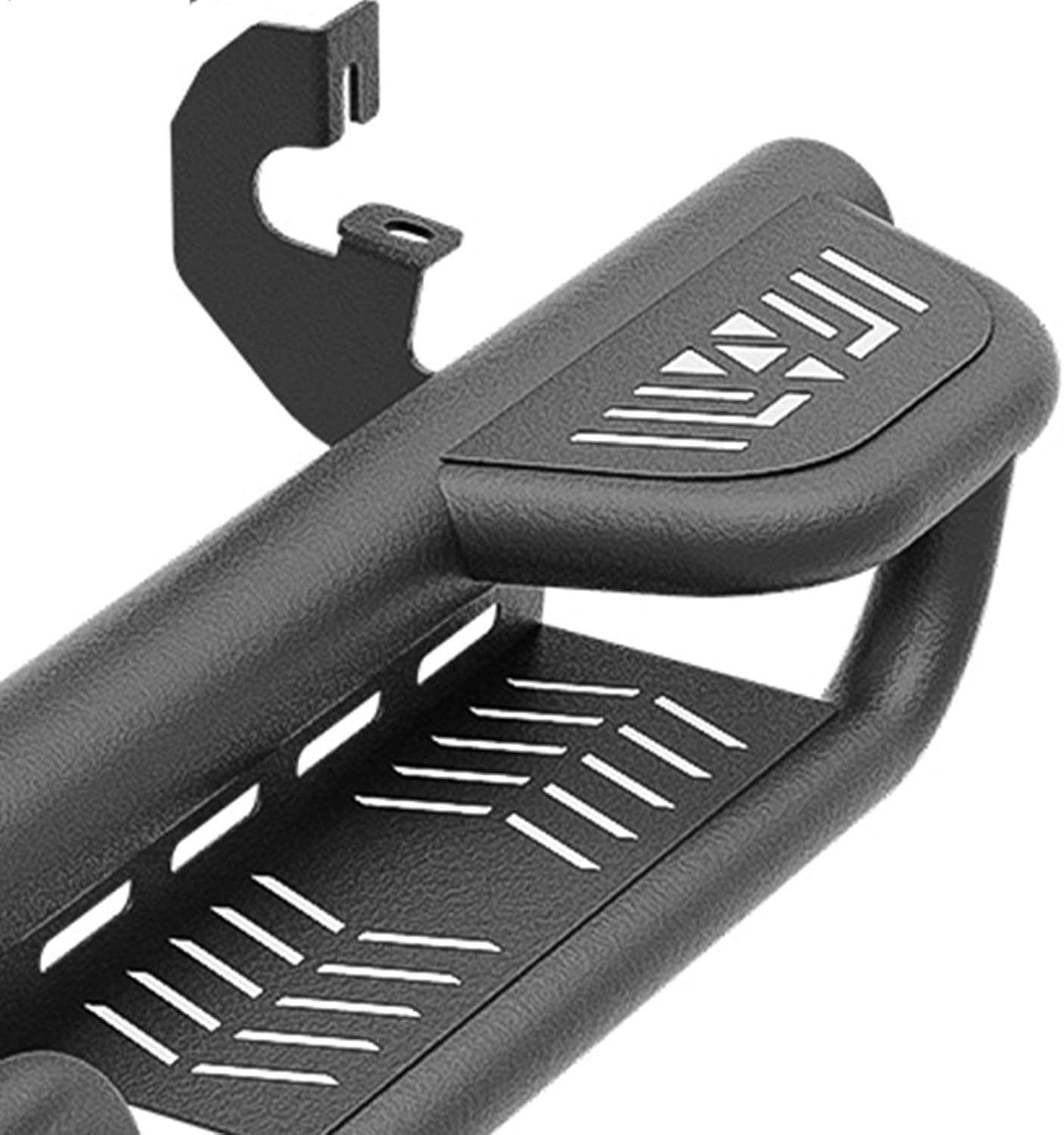 Three Raised Steps Running Boards Side Steps Compatible for 2015-2026 Chevy Colorado & GMC Canyon Crew Cab (4 Full Size Doors), Two Stairs Design Bolt-on Side Rails Step Nerf Bar