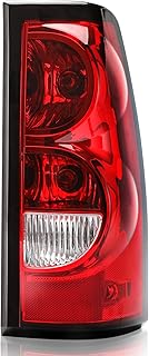 Tektend Tail Lights Compatible with 2003 2004 2005 2006 Chevy Silverado 1500 2500 3500 Taillights Assembly Pickup Rear Brake Lamps Replacement Factory Style, Passenger Side/RH
