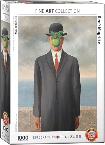EuroGraphics Son of Man by Rene Magritte - Puzzle 1000 piezas