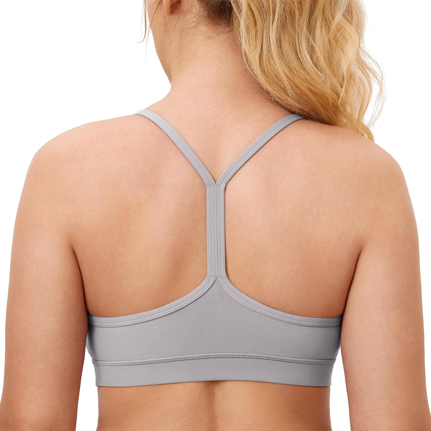 MOMANDA Yoga Nursing Bras for Breastfeeding Fixed Y Back Soft Support Nursing Sports Maternity Bra