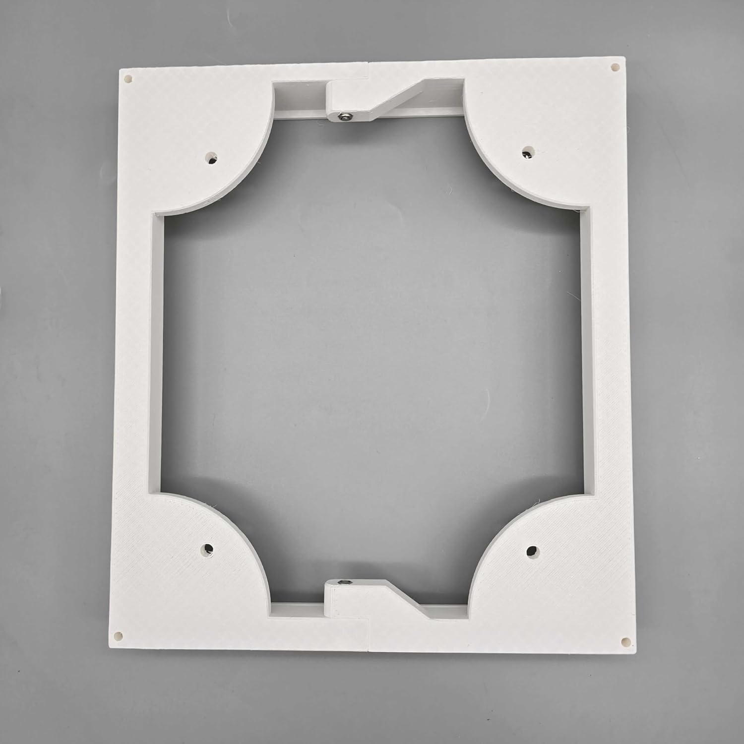 Flat Mount for Starlink Mini, 1.8" Low-Profile - Secure RV & Truck Dish Holder - High-Speed Aero Roof & Magnetic Starlink Mini Mount (Black, Bolts)