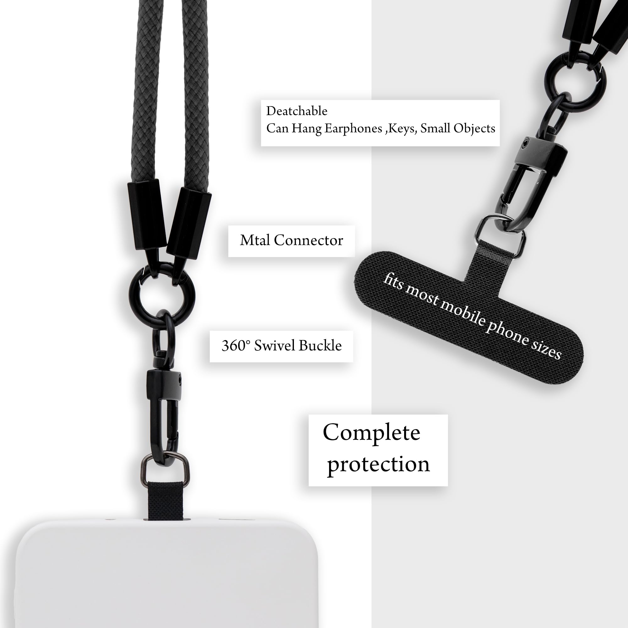 Reccisokz Laccio Per Cellulare,tracolla Per Cellulare,cordino Per Cellulare,tracolla Universale Per Cellulare,compatibile Con La Maggior Parte Dei Telefoni Cellulari,borse E Portafogli - 11