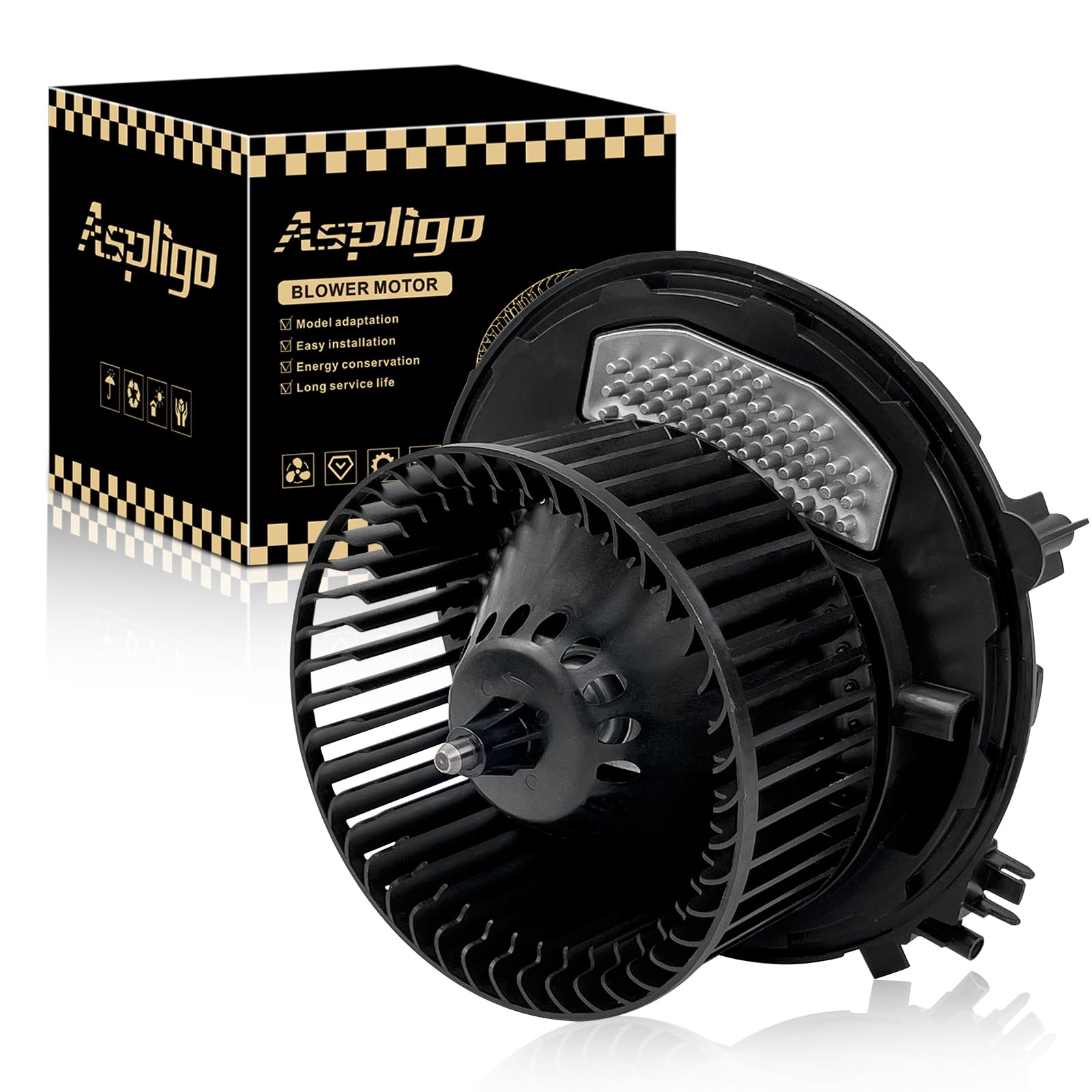 Photo 1 of Aspligo 700341 Blower Motor for Audi/Volkswagen