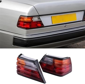 SKINII Rear Tail Light Car Rear Tail Light for Mercedes for Benz E Class W124 1985 1986 1987 1988 1989 1990 1991 1992 1993 1994 1995 1996 LED Rear Tail Lights
