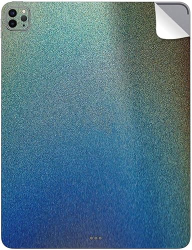 Vista 29 de SopiGuard Skin adhesivo para iPad Pro 2021 de 12.9 pulgadas, modelo A2378 de 5ª generación de precisión de borde a borde trasero y laterales