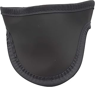 Protección contra la radiación de peso ligero para mujer con cierre magnético en equivalente de plomo Pb de 0,5 mm, color negro
