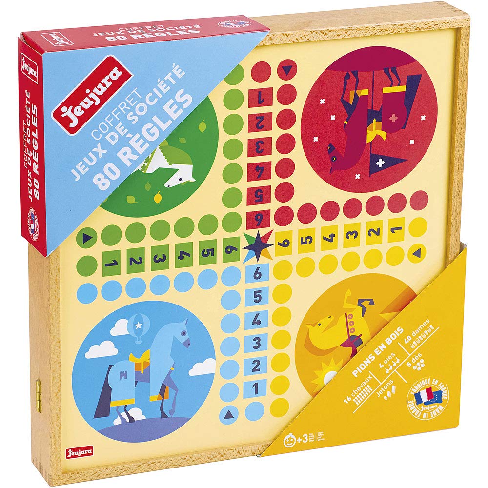 ETS JEUJURA COF DE Jeux Bois 80 REGLES