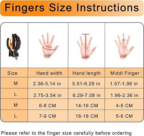 Miniatura 6 de Nuevo dispositivo eléctrico de recuperación de manos para golpe para fuerza, rehabilitación, guantes de robot de ortesis, guantes fortalecedores de