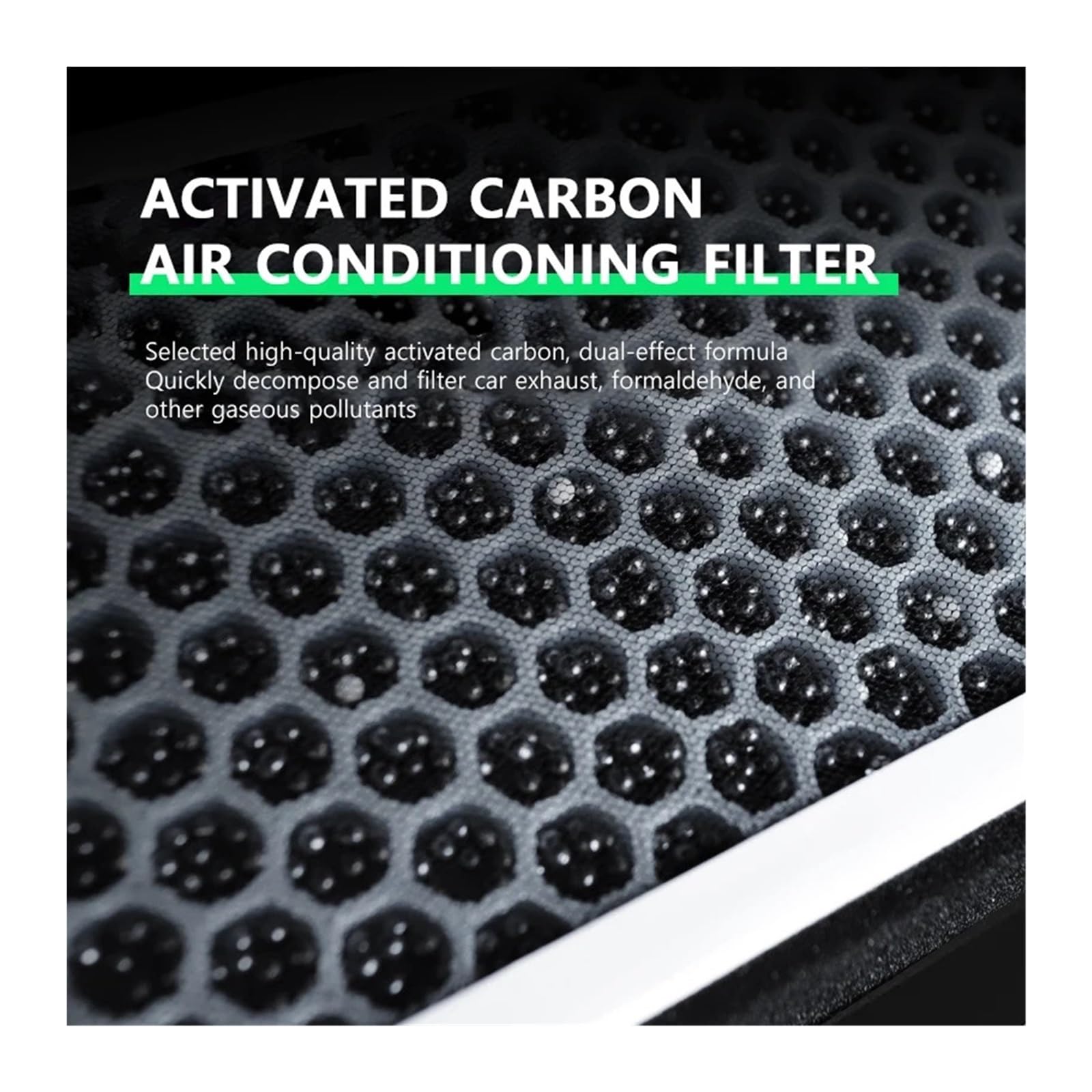 Filtr powietrza kabinowego 2 szt./4 Filtr powietrza kabinowego pasuje do modelu Y Model 3 filtr HEPA materiał z węglem aktywnym akcesoria samochodowe Zamiennik PyłuSamochodowego dla(4PCS)
