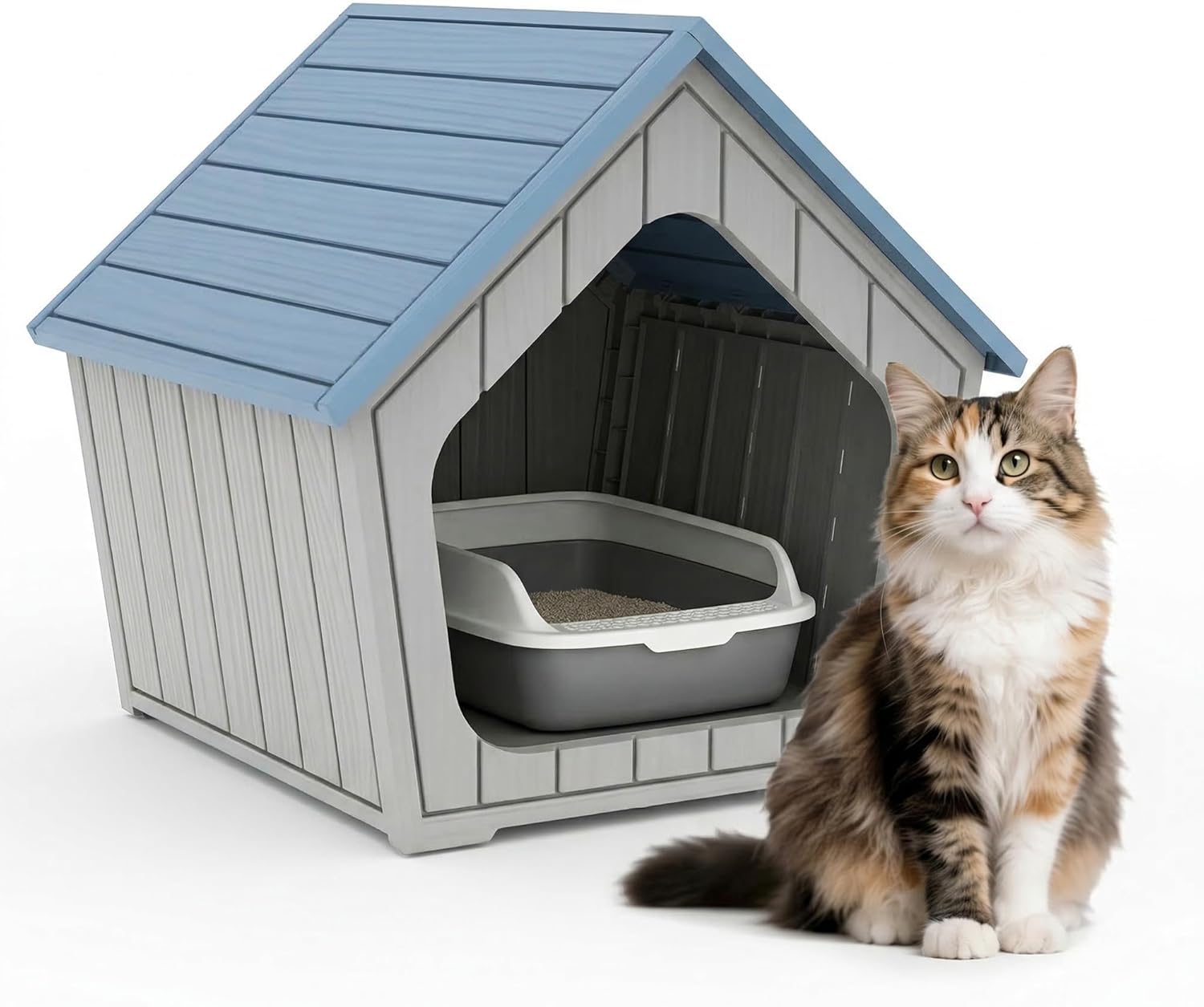 Cat Litter Box Enclosure