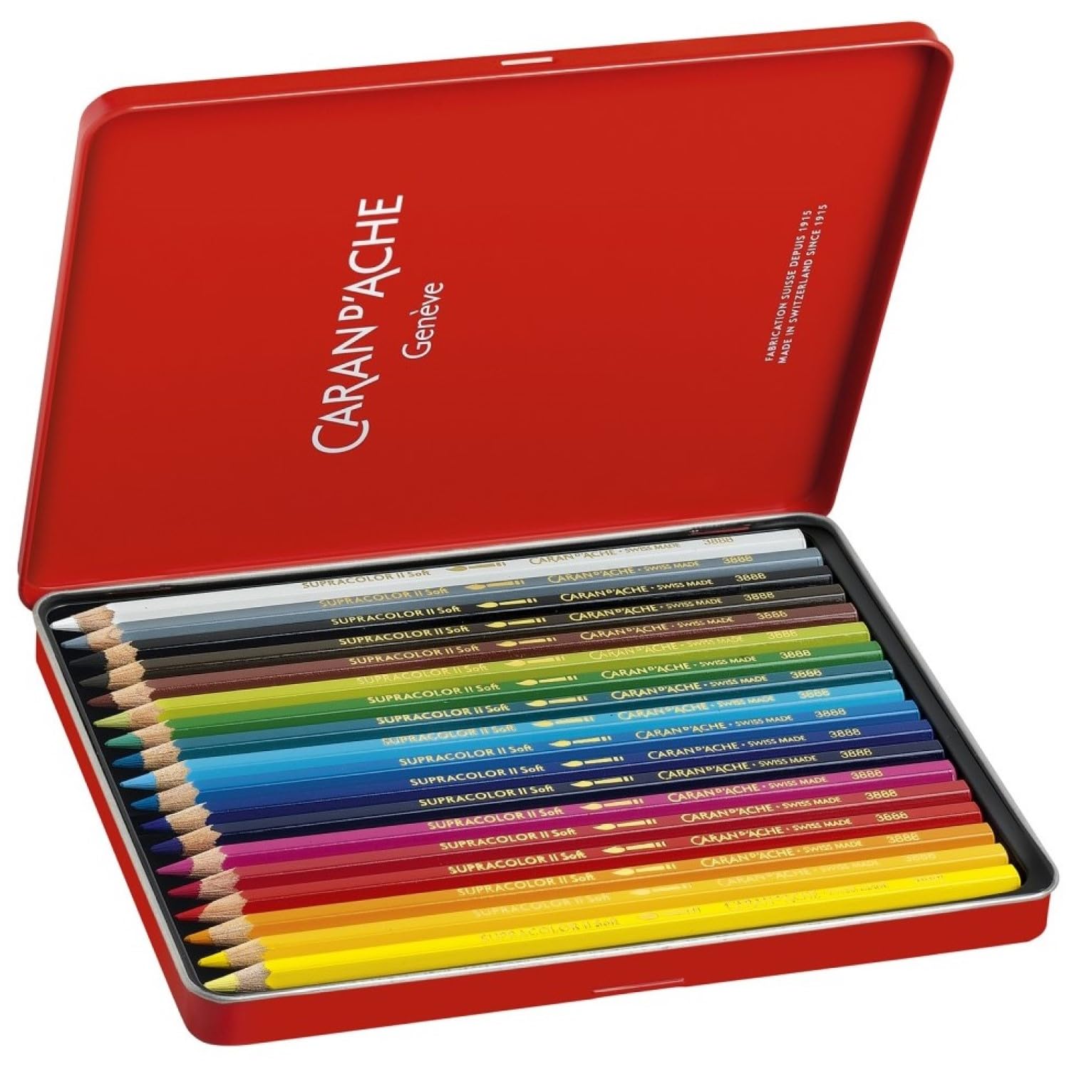 Amazon.com : CREATIVE ART MATERIALS Caran D'ache Supracolor Metal