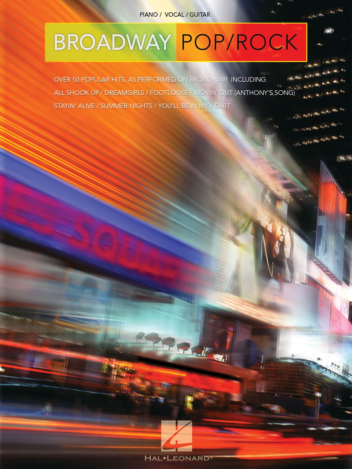 Broadway pop/rock piano, voix, guitare