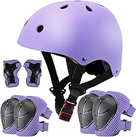 Vista 14 de Casco de bicicleta ajustable con gradiente de color para niños, cascos para niños pequeños para niños de 3 a 14 años, niñas, niños, jóvenes