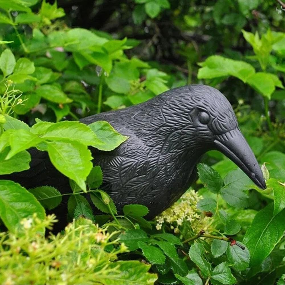 Amazon.co.jp: カラス 置物 鳥よけ 鳥撃退グッズ 鳩よけグッズ カラス
