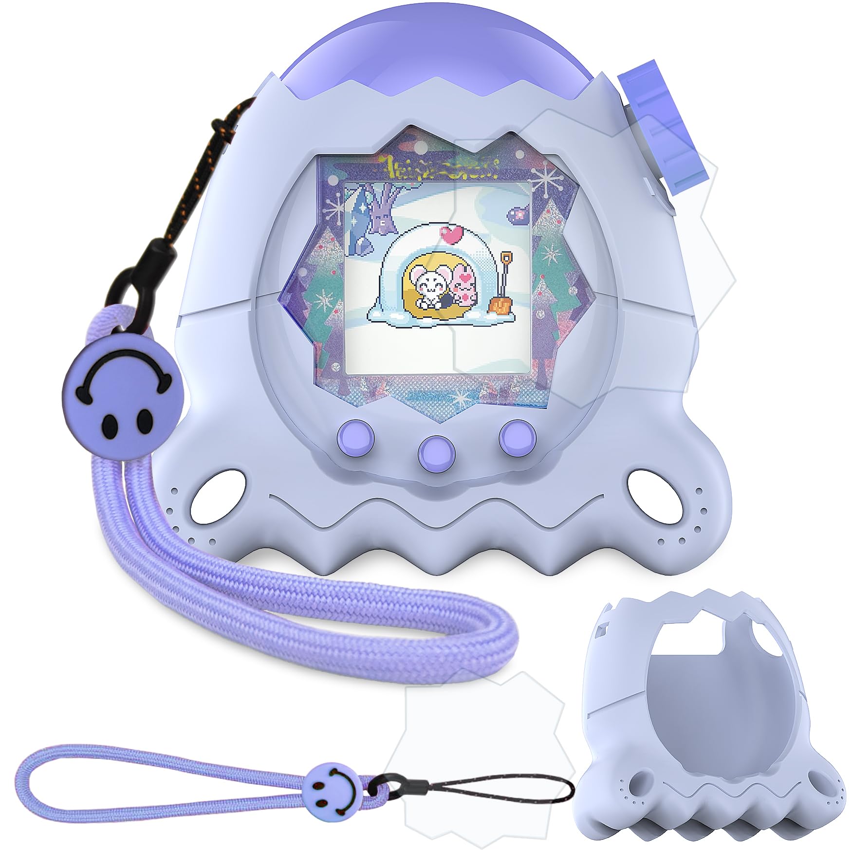 JCHPINE Silicone Cover Case for Tamagotchi Paradise Interactive Virtual Pet