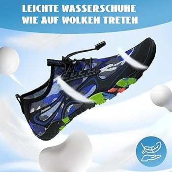 Zapatos de Agua para Hombres y Mujeres,Secado Rápido,Antideslizante,para Playa,Buceo,Surf,Deportes Acuáticos,Senderismo,Yoga,Uso Diario,Tallas 36-48 EU1