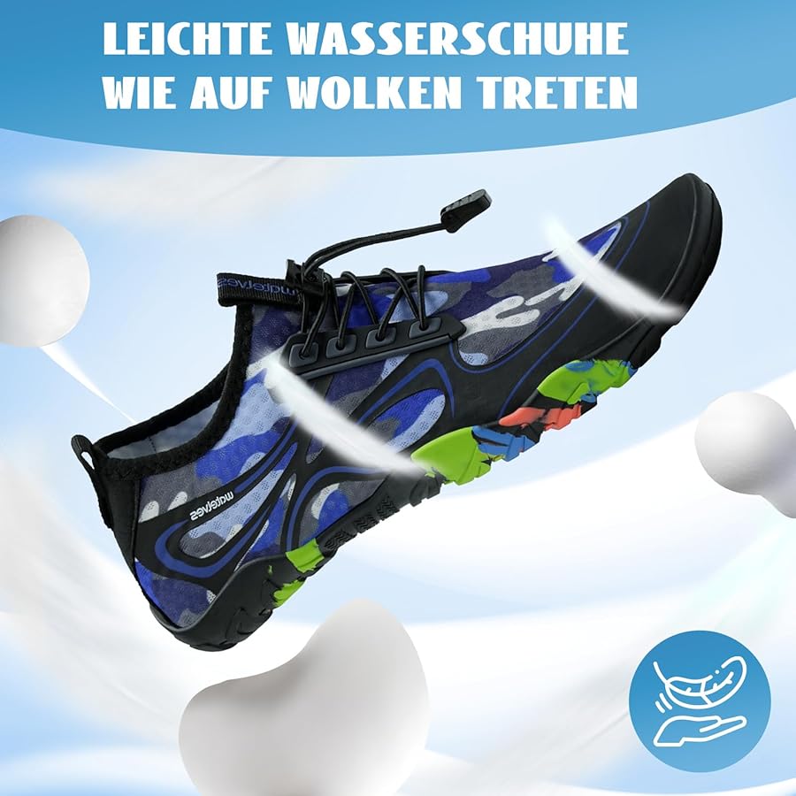 Scarpe Da Acqua Unisex - Asciugatura Rapida, Antiscivolo Per Spiaggia, Sport E Escursionismo - Foto 3