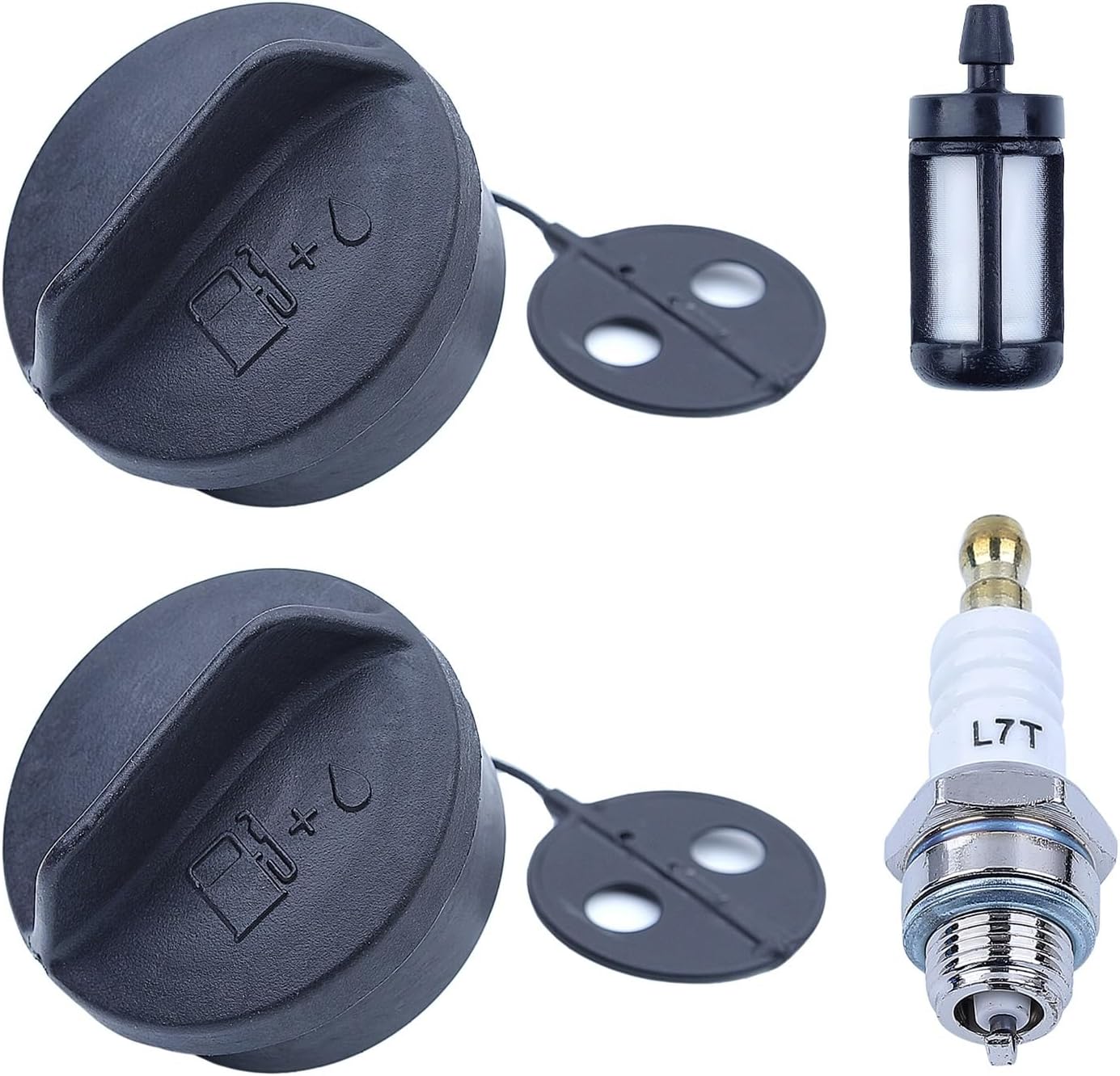 Fuel Cap Spark Plug Fit for FS38 FS45 FS46 FS48 FS52 FS55 FS56 FS62 FS66 FS72 FS75 FS76 FS80 FS81