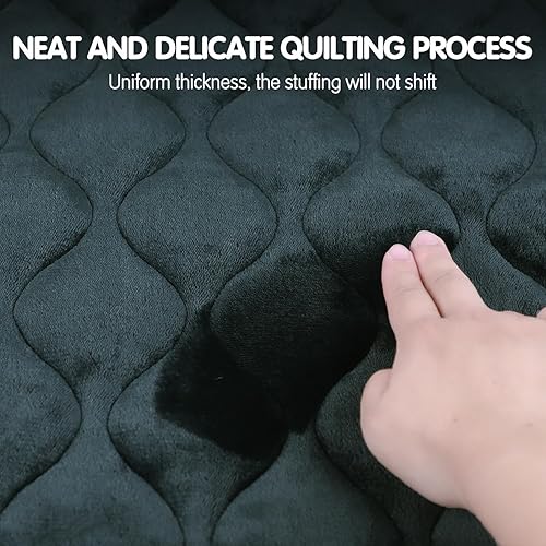 Miniatura 3 de Furrybaby - Colchón para perro con base antideslizante lavable a máquina, camita suave para mascota