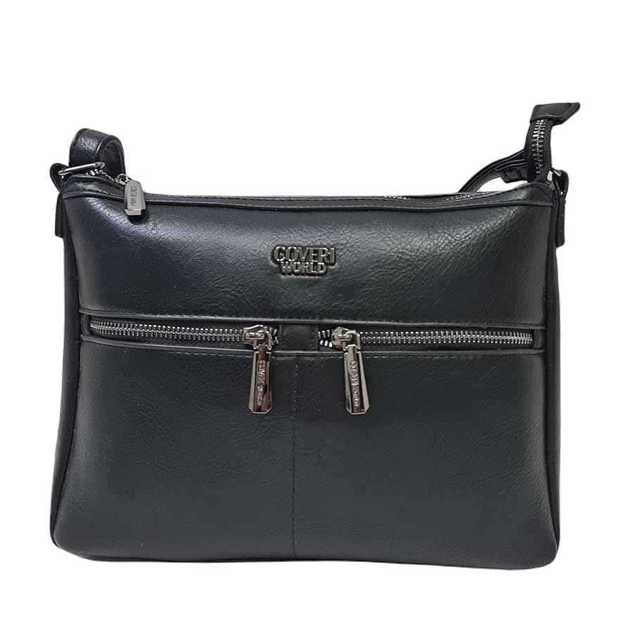 COVERI COLLECTION 6965 Women's Soft Shoulder Bag with