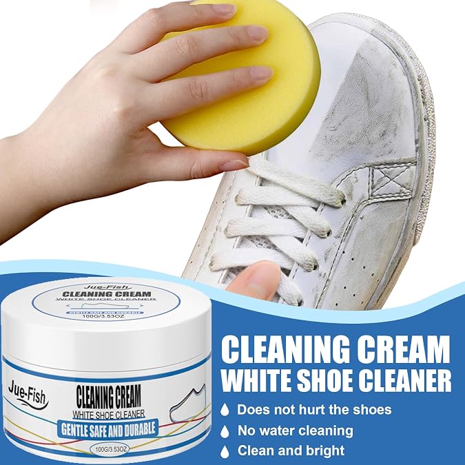 Multi-Purpose White Shoe Cleaner, Sneakers Cleaner for White Shoes